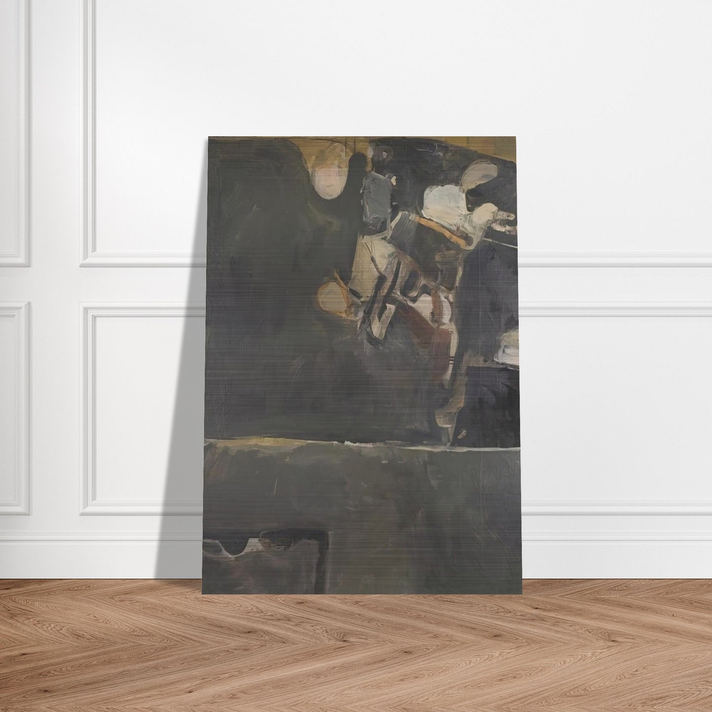 Berkeley #20 - Richard Diebenkorn Brushed Aluminum Print - 70x100 cm / 28x40 inches | Richard Diebenkorn Aluminum Print | Richard Diebenkorn Prints