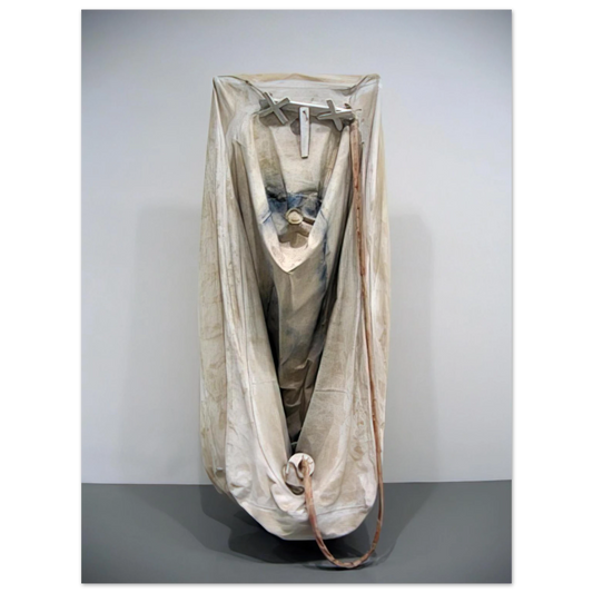 Claes Oldenburg - SOFT BATHTUB MODEL GHOST VERSION 1966  75x100 cm / 30x40inches Fine Art Poster