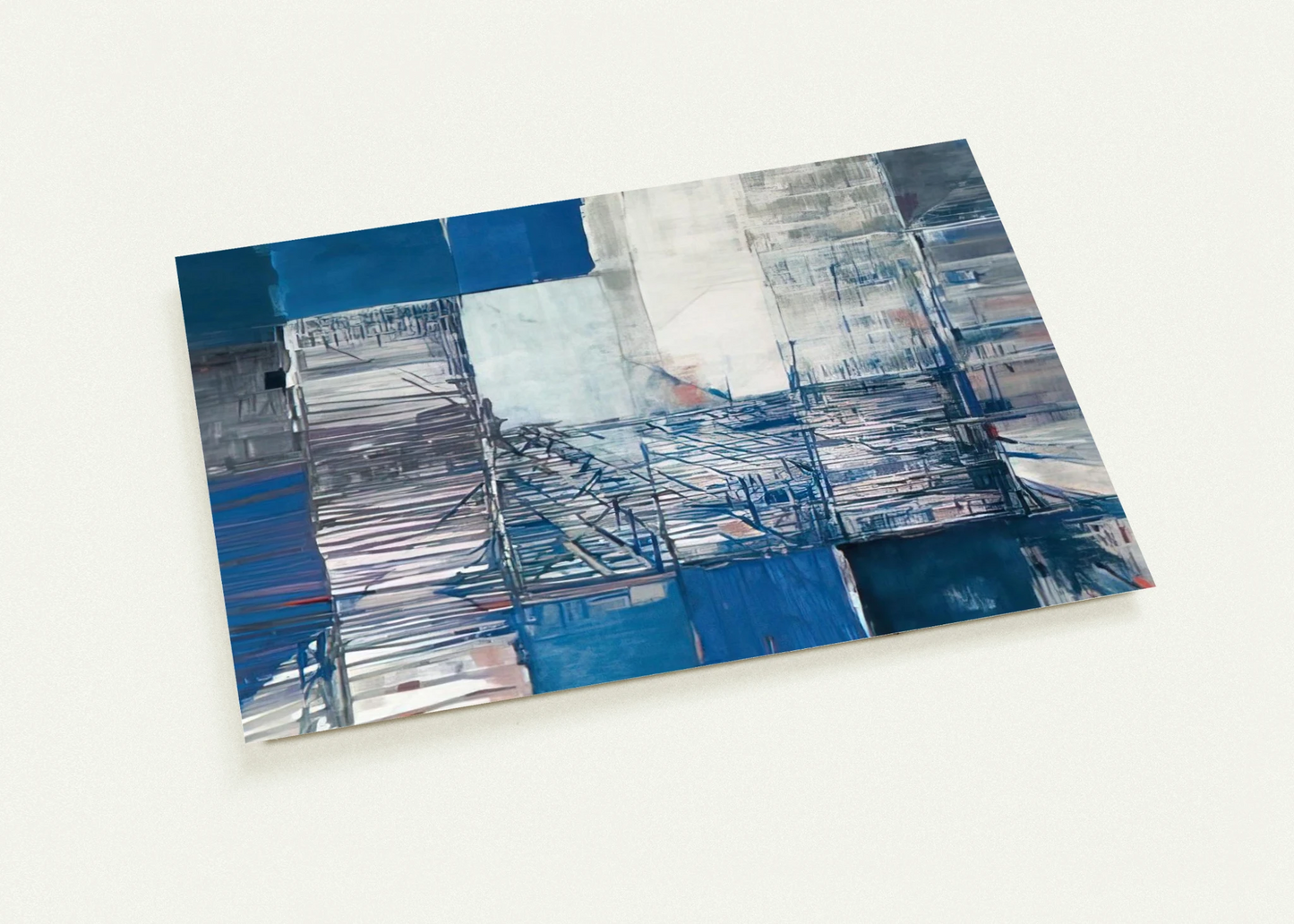 Dislocation du labyrinthe - Tachisme By Maria Helena Vieira da Silva Pack of 10 Post Cards | Maria Helena Vieira da Silva Post Cards | A6 (10.5 x 14.8 cm) - 4.1 x 5.8 inches