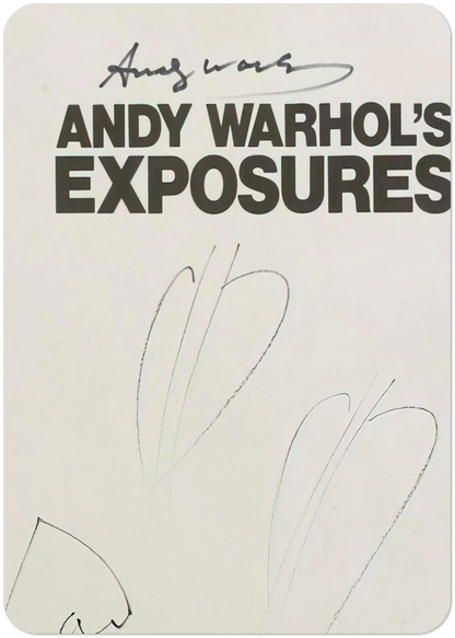 Butterfly Hearths  Andy Warhol's Exposures  By Andy Warhol Pack of 10 Post Cards | Andy Warhol Post Cards | A6 (10.5 x 14.8 cm) - 4.1 x 5.8 inches