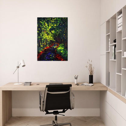 Forest Path - Emil Nolde Brushed Aluminum Print - 70x100 cm / 28x40 inches | Emil Nolde Aluminum Print | Emil Nolde Prints