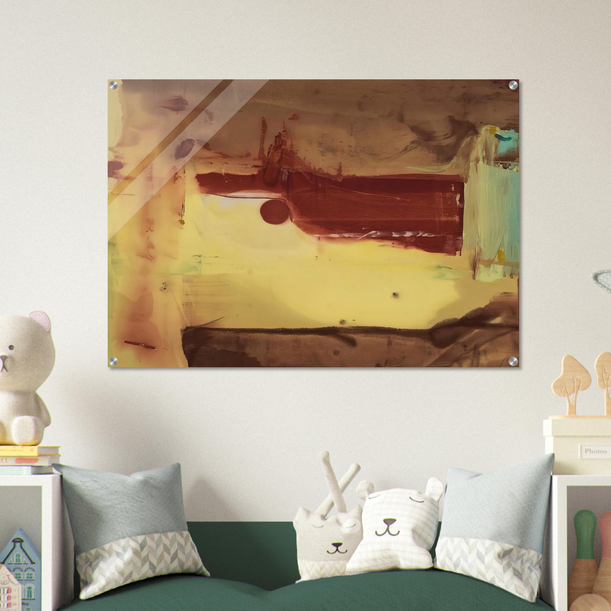 Desert Pass - 1976 - Helen Frankenthaler Acrylic Print - 70x100 cm / 28x40″ inches | Helen Frankenthaler Wall Art | Helen Frankenthaler Prints