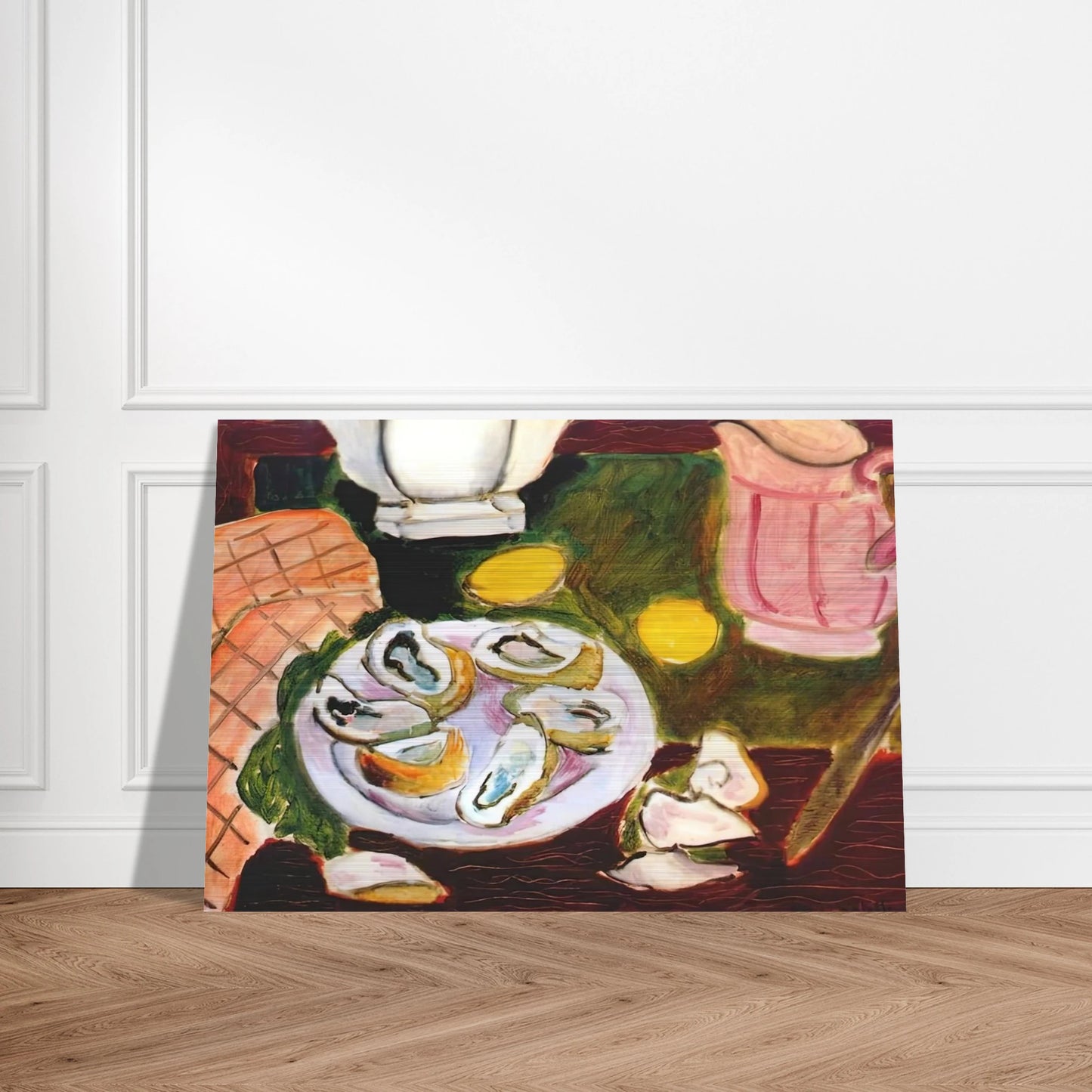 OYSTERS 1940 - Henri Matisse Brushed Aluminum Print - 70x100 cm / 28x40 inches | Henri Matisse Aluminum Print | Henri Matisse Prints