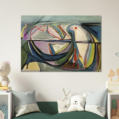 Untitled - 1948 - Bram van Velde Acrylic Print - 70x100 cm / 28x40″ inches | Bram van Velde Wall Art | Bram van Velde Prints