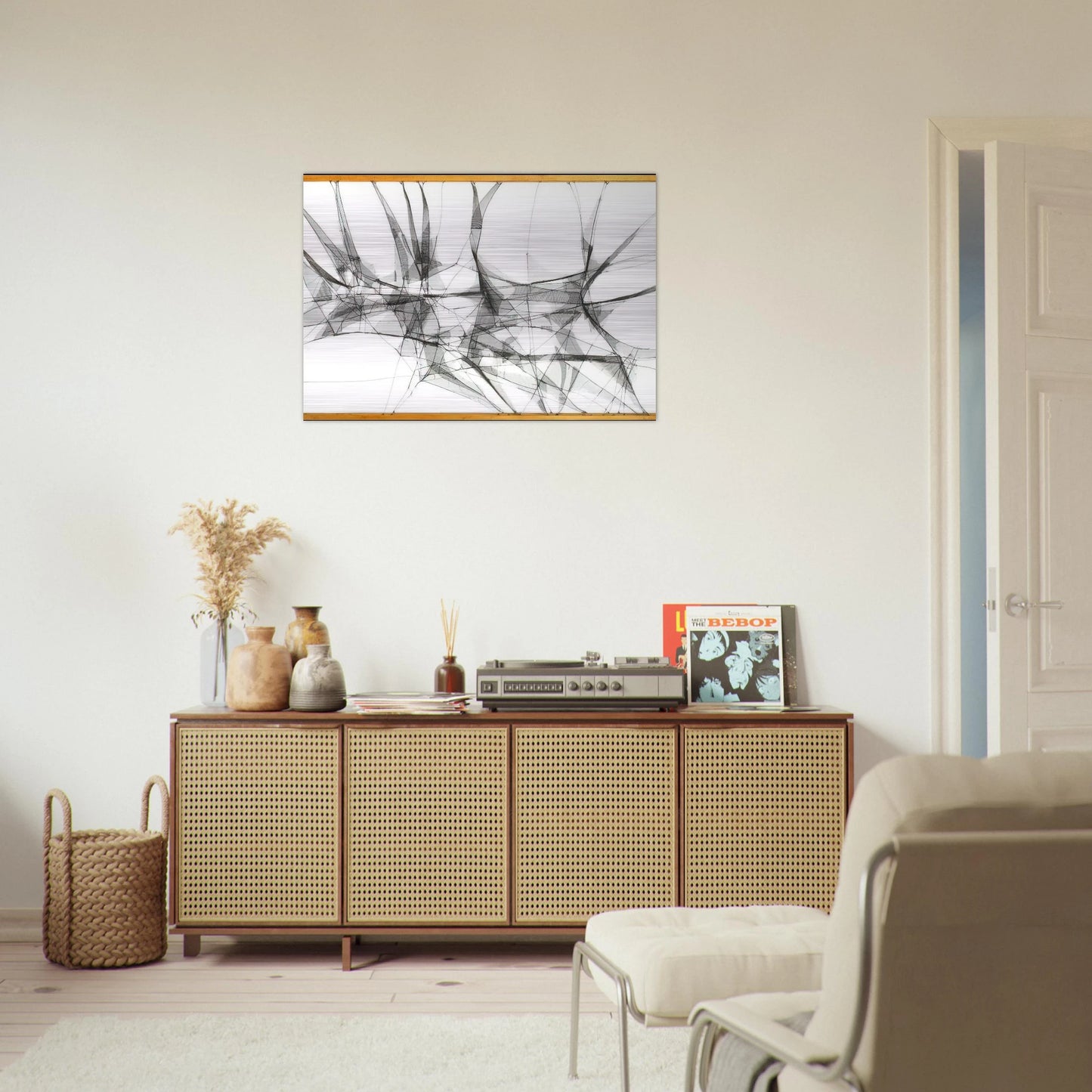 Metamorphosis - 1959 - Manuel Rivera Brushed Aluminum Print - 70x100 cm / 28x40 inches | Manuel Rivera Aluminum Print | Manuel Rivera Prints