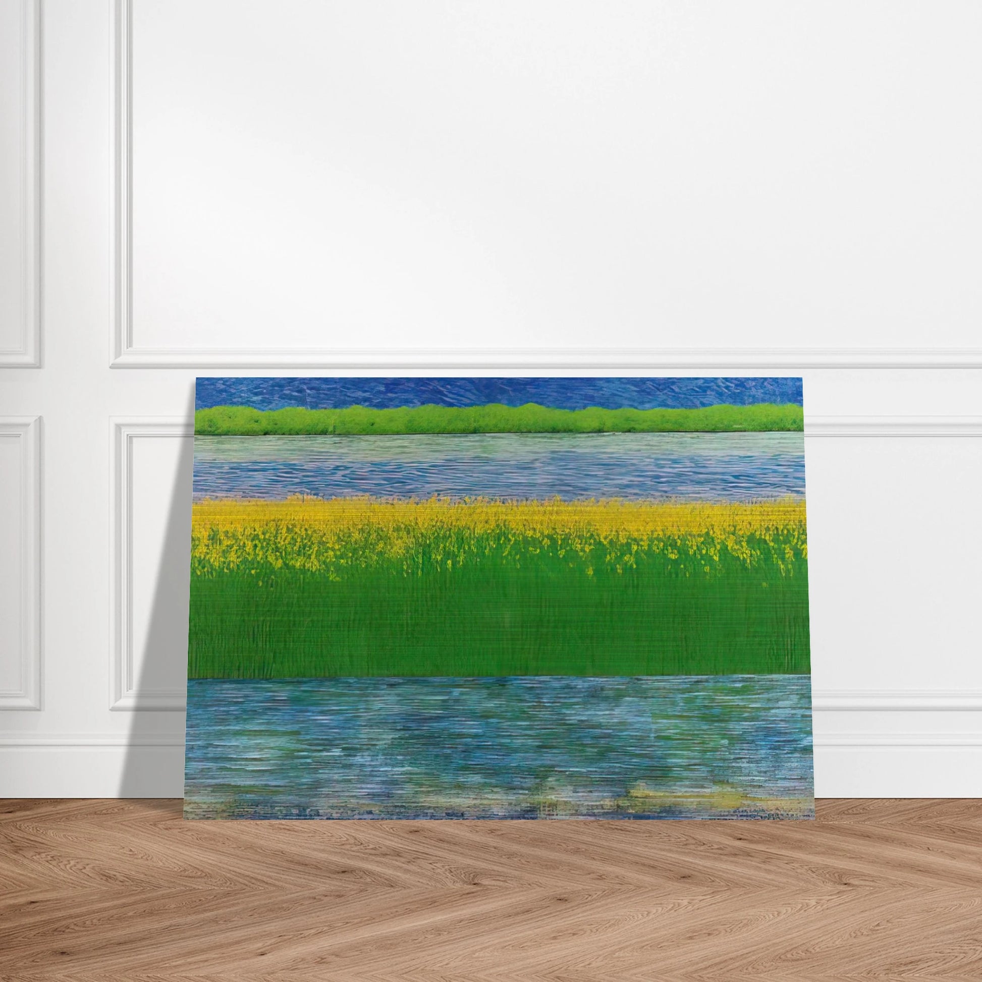 Sea of Grass - 1983 - Jimmy Ernst Brushed Aluminum Print - 70x100 cm / 28x40 inches | Jimmy Ernst Aluminum Print | Jimmy Ernst Prints
