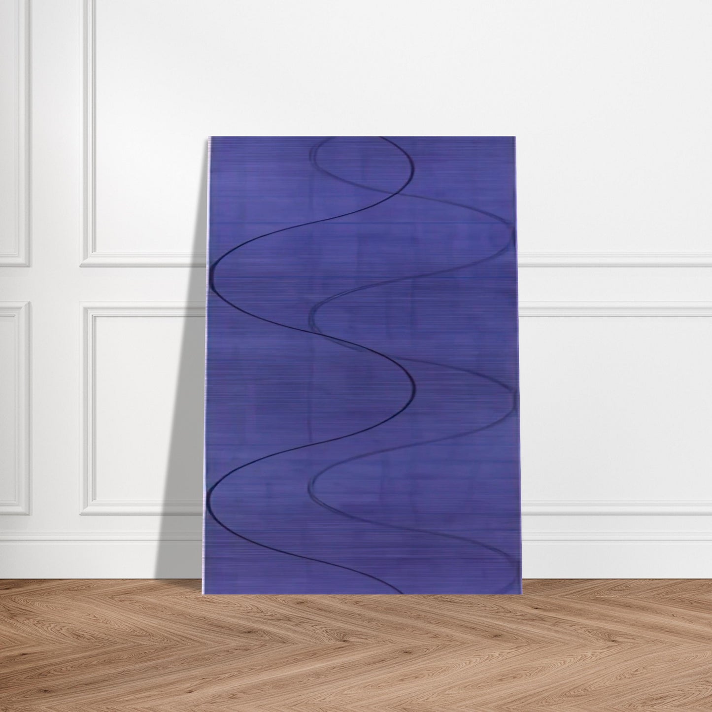 COLUMN PAINTING 9 2003 - Robert Mangold Brushed Aluminum Print - 70x100 cm / 28x40 inches | Robert Mangold Aluminum Print | Robert Mangold Prints