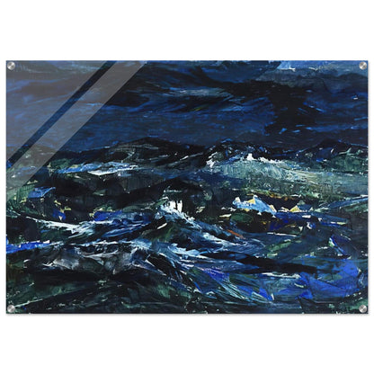 Sea - 1962 - Tove Jansson Acrylic Print - 70x100 cm / 28x40″ inches