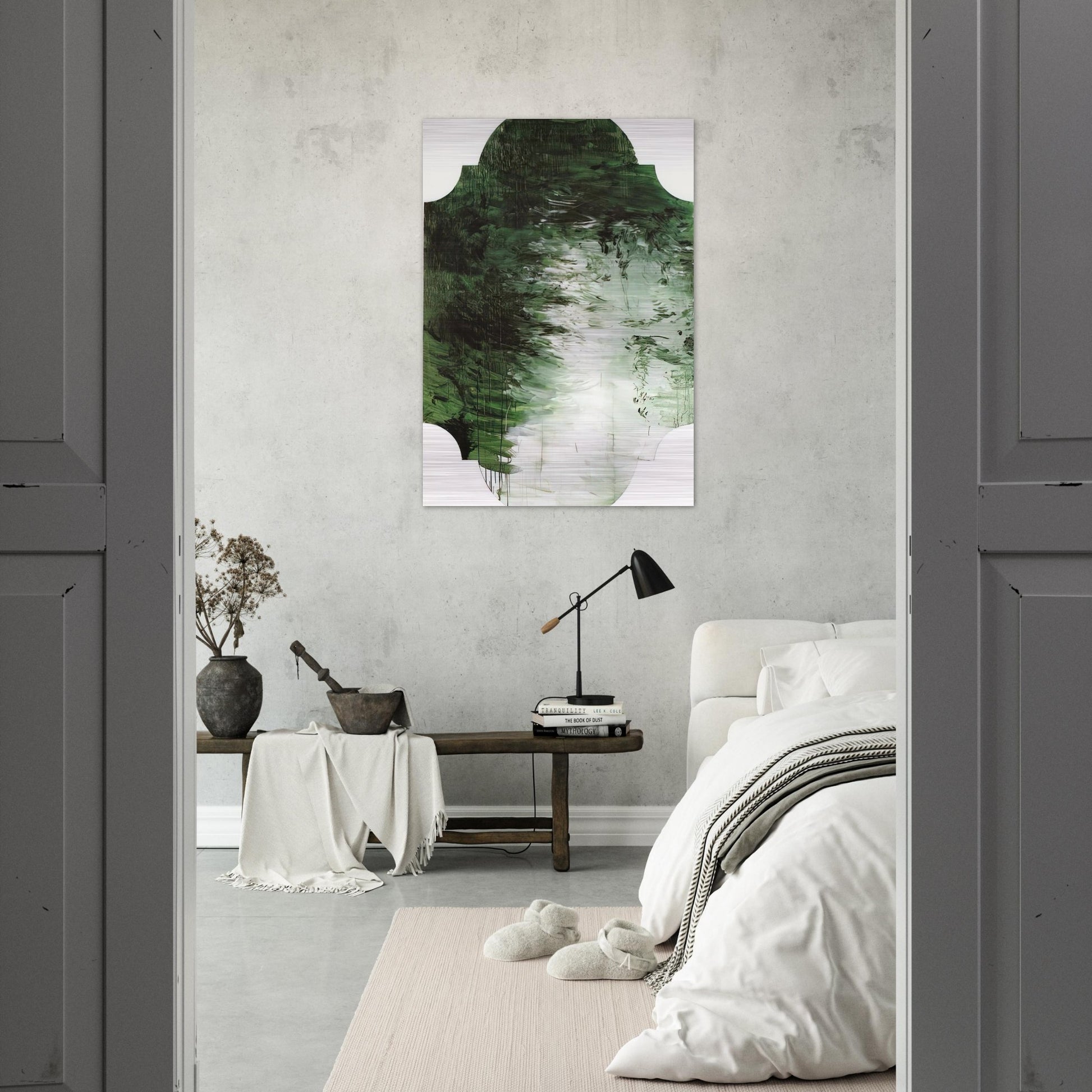 Untitled Part V - Cy Twombly Brushed Aluminum Print - 70x100 cm / 28x40 inches | Cy Twombly Aluminum Print | Cy Twombly Prints
