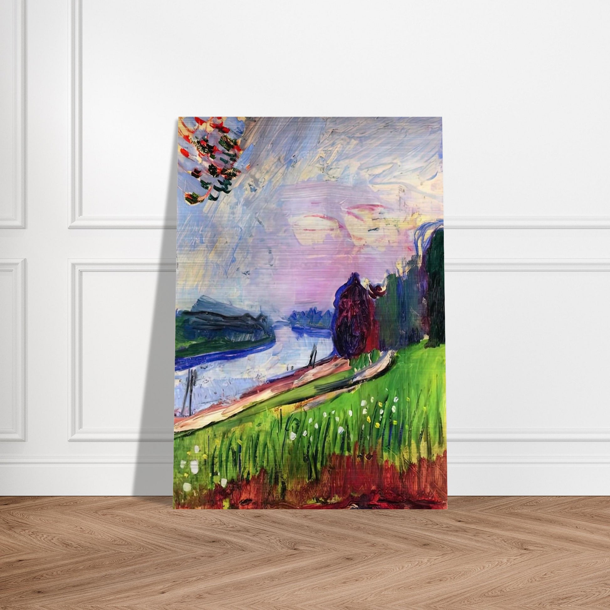 COPSE OF THE BANKS OF THE GARONNE 1900 - Henri Matisse Brushed Aluminum Print - 70x100 cm / 28x40 inches | Henri Matisse Aluminum Print | Henri Matisse Prints