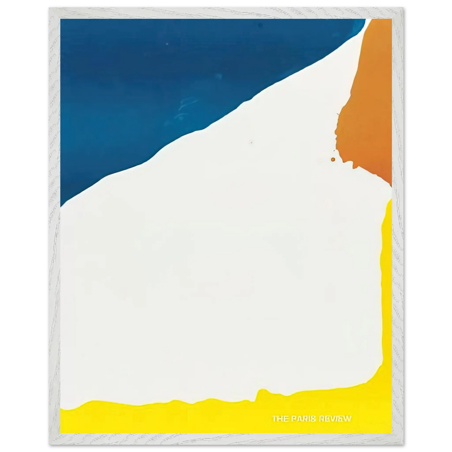 Helen Frankenthaler - Paris Review - 1966 Wall art - A3 (29.7 x 42  cm) - Premium Wooden Framed Poster With Fine Art Paper - Wood frame