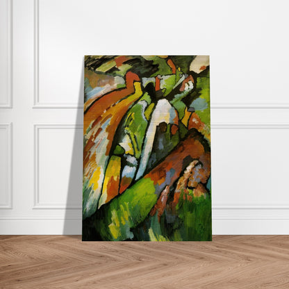 IMPROVISATION 7 1910 - Wassily Kandinsky Brushed Aluminum Print - 70x100 cm / 28x40 inches | Wassily Kandinsky Aluminum Print | Wassily Kandinsky Prints