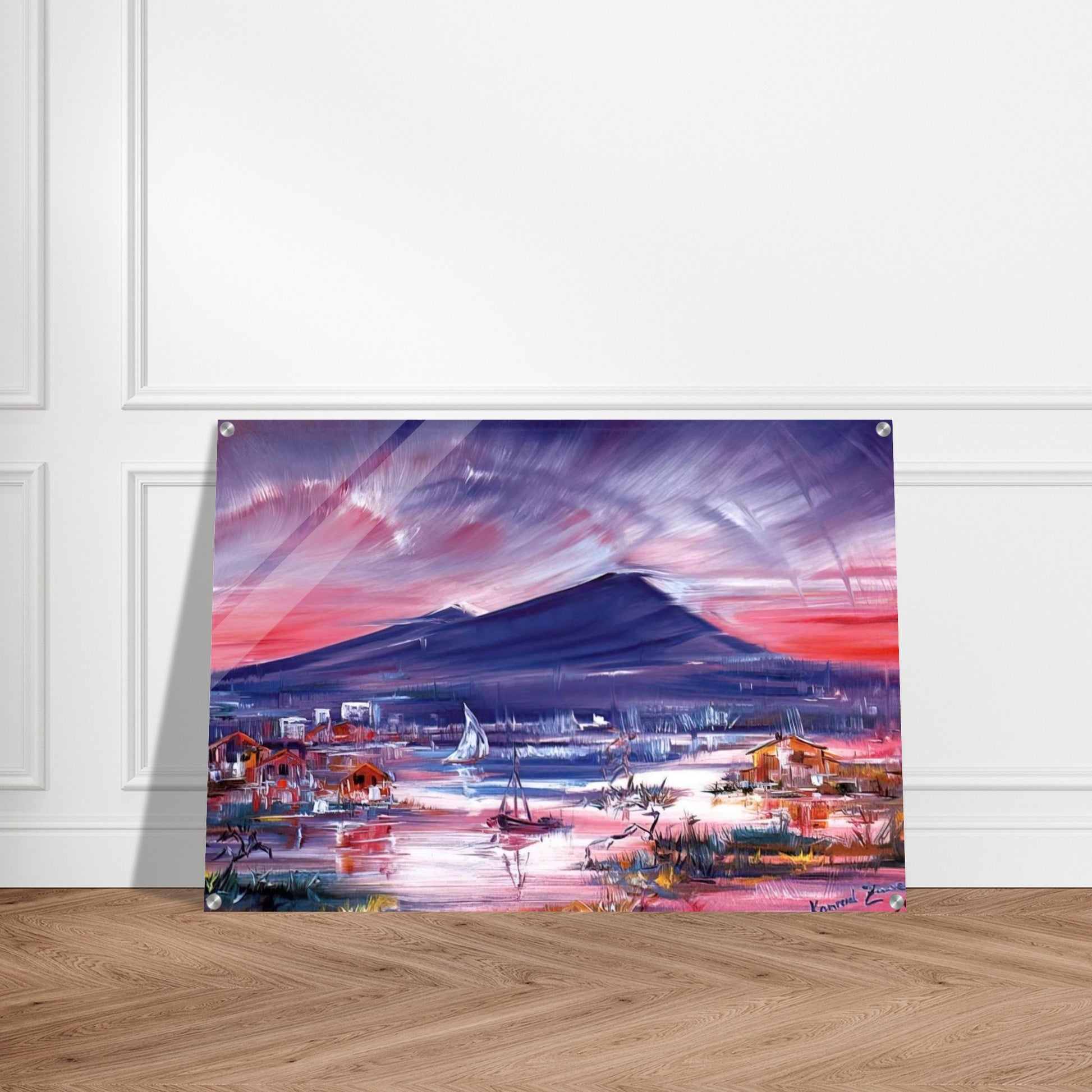 Untitled - 1979 - Konrad Zuse Acrylic Print - 70x100 cm / 28x40″ inches