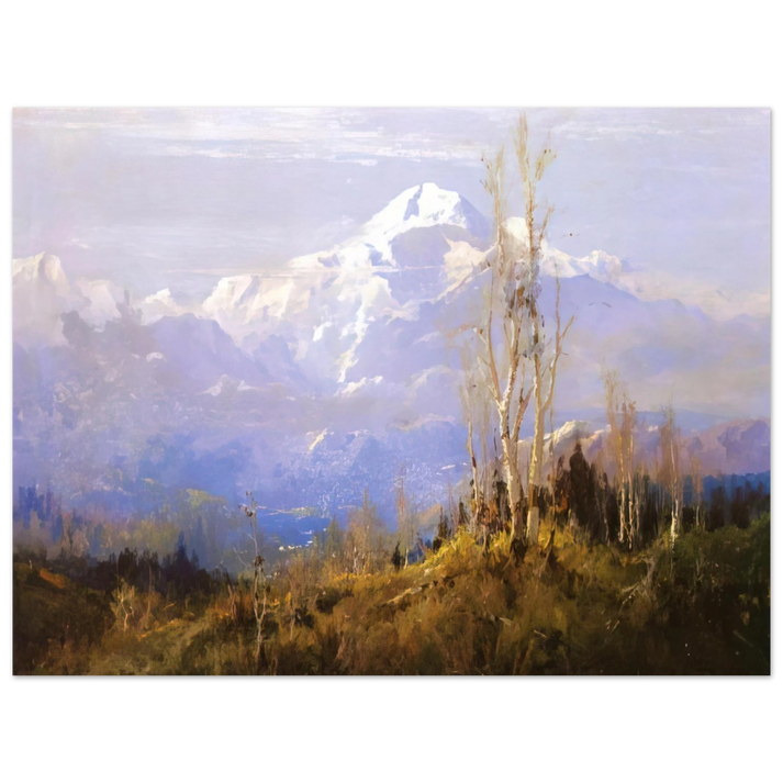 Sydney Laurence - Mount McKinley - Romanticism  75x100 cm / 30x40inches Fine Art Poster