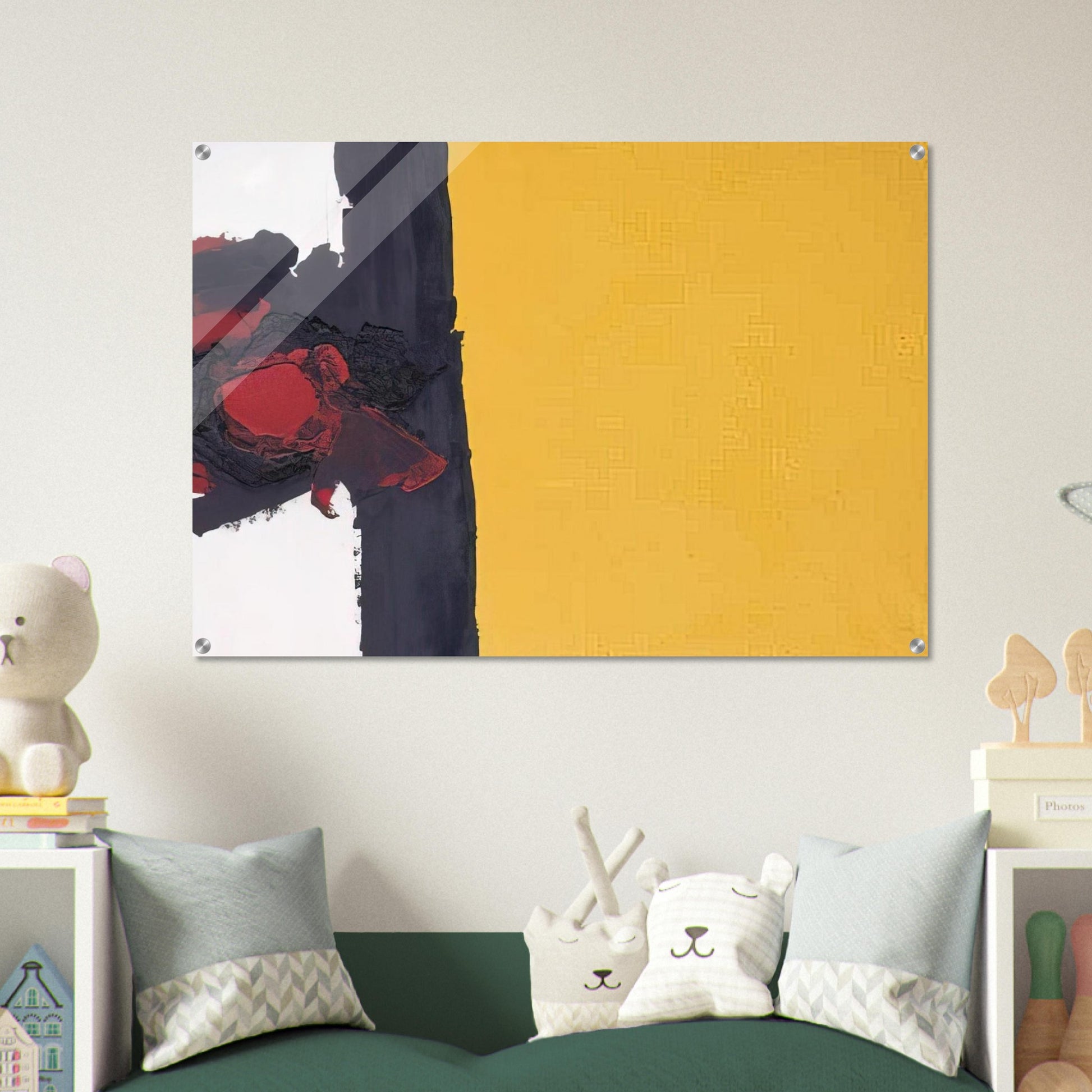 471 - Luis Feito Acrylic Print - 70x100 cm / 28x40″ inches
