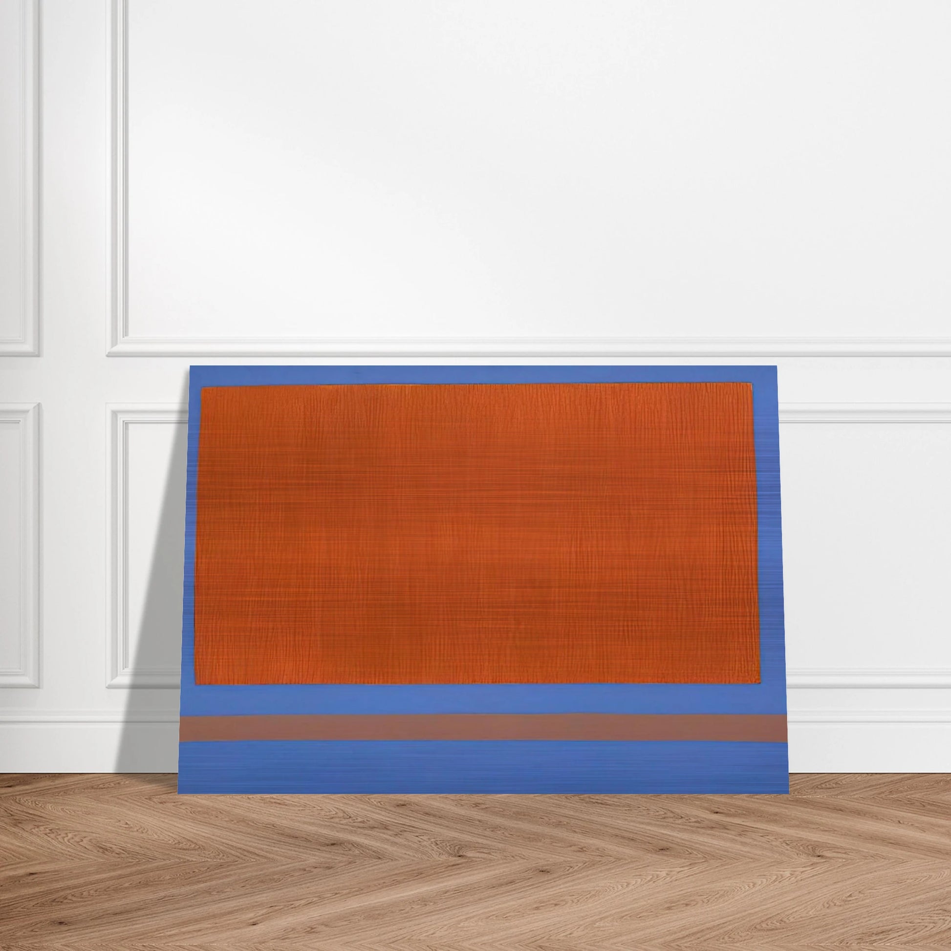 Classic Yellow Sun-Box - 1968 - Theodoros Stamos Brushed Aluminum Print - 70x100 cm / 28x40 inches | Theodoros Stamos Aluminum Print | Theodoros Stamos Prints