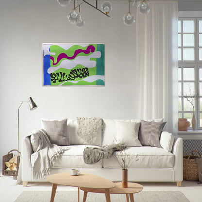 THE LAGOON 1947 - Henri Matisse Brushed Aluminum Print - 70x100 cm / 28x40 inches | Henri Matisse Aluminum Print | Henri Matisse Prints
