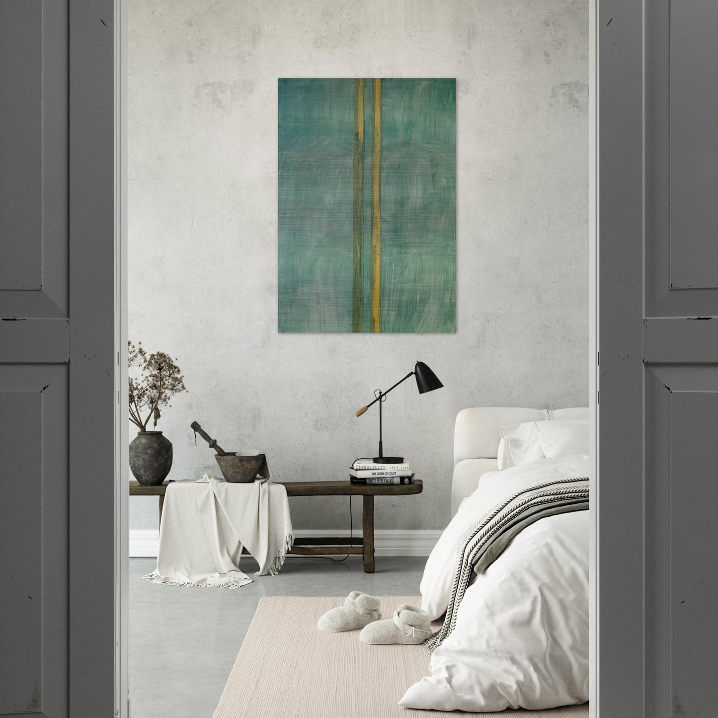 Concord - Barnett Newman Brushed Aluminum Print - 70x100 cm / 28x40 inches | Barnett Newman Aluminum Print | Barnett Newman Prints