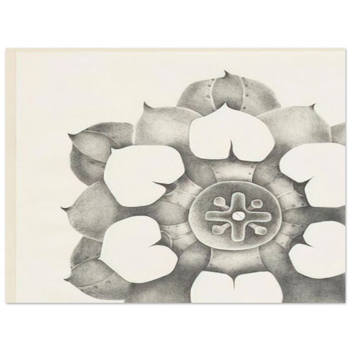 Lee Bontecou - TENTH STONE 1968  75x100 cm / 30x40inches Fine Art Poster