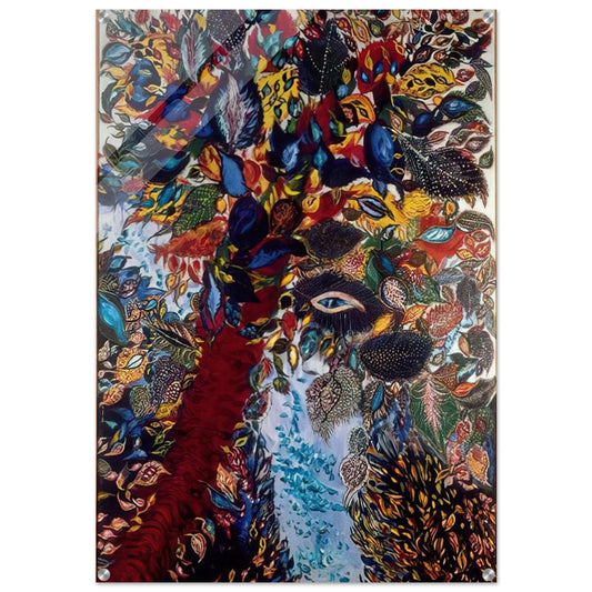 The Tree of Paradise - Seraphine Louis Acrylic Print - 70x100 cm / 28x40″ inches