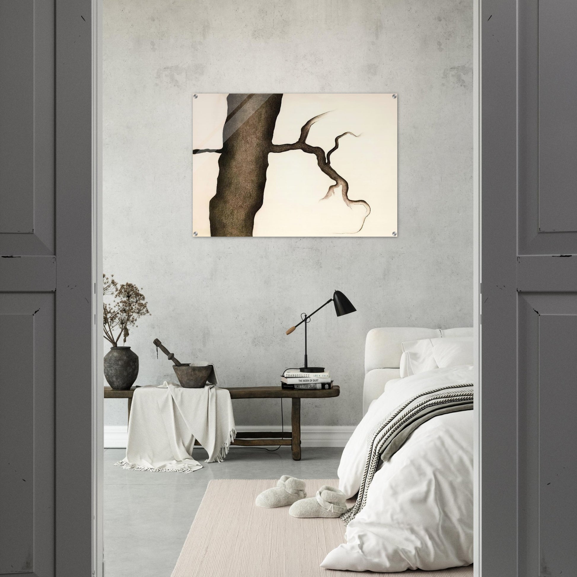 Drawing III - Georgia O'Keeffe Acrylic Print - 70x100 cm / 28x40″ inches | Georgia O'Keeffe Wall Art | Georgia O'Keeffe Prints