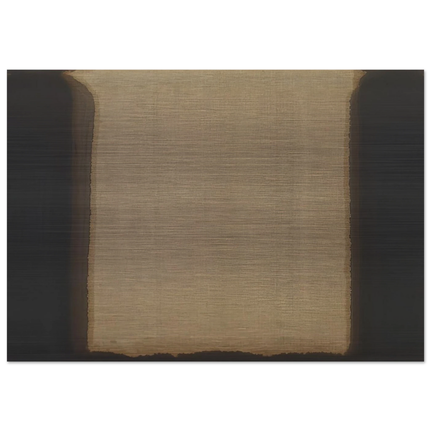 Umber Blue - 1978 - Yun Hyong-keun Brushed Aluminum Print - 70x100 cm / 28x40 inches | Yun Hyong-keun Aluminum Print | Yun Hyong-keun Prints
