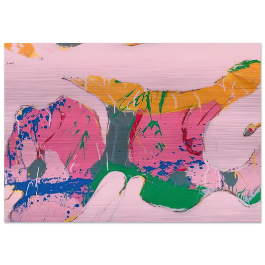 Uranus - 1974 - Norman Bluhm Brushed Aluminum Print - 70x100 cm / 28x40 inches | Norman Bluhm Aluminum Print | Norman Bluhm Prints