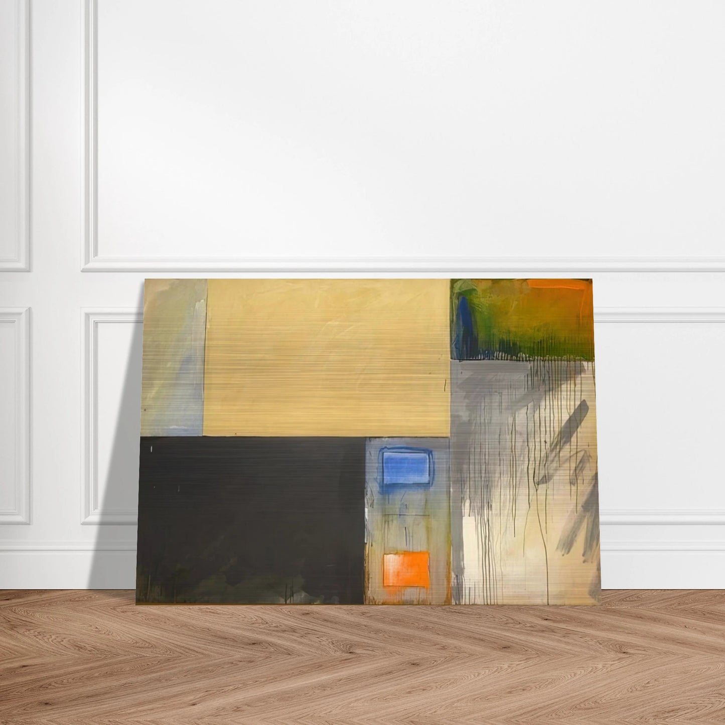 ForsythHouston - Abstract Expressionism - Mark Lancaster Brushed Aluminum Print - 70x100 cm / 28x40 inches | Mark Lancaster Aluminum Print | Mark Lancaster Prints