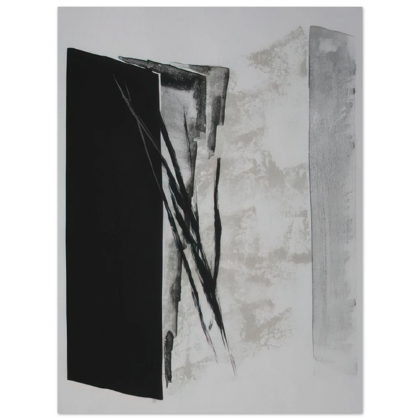 Toko Shinoda - Kasanari - Abstract Expressionism  75x100 cm / 30x40inches Fine Art Poster