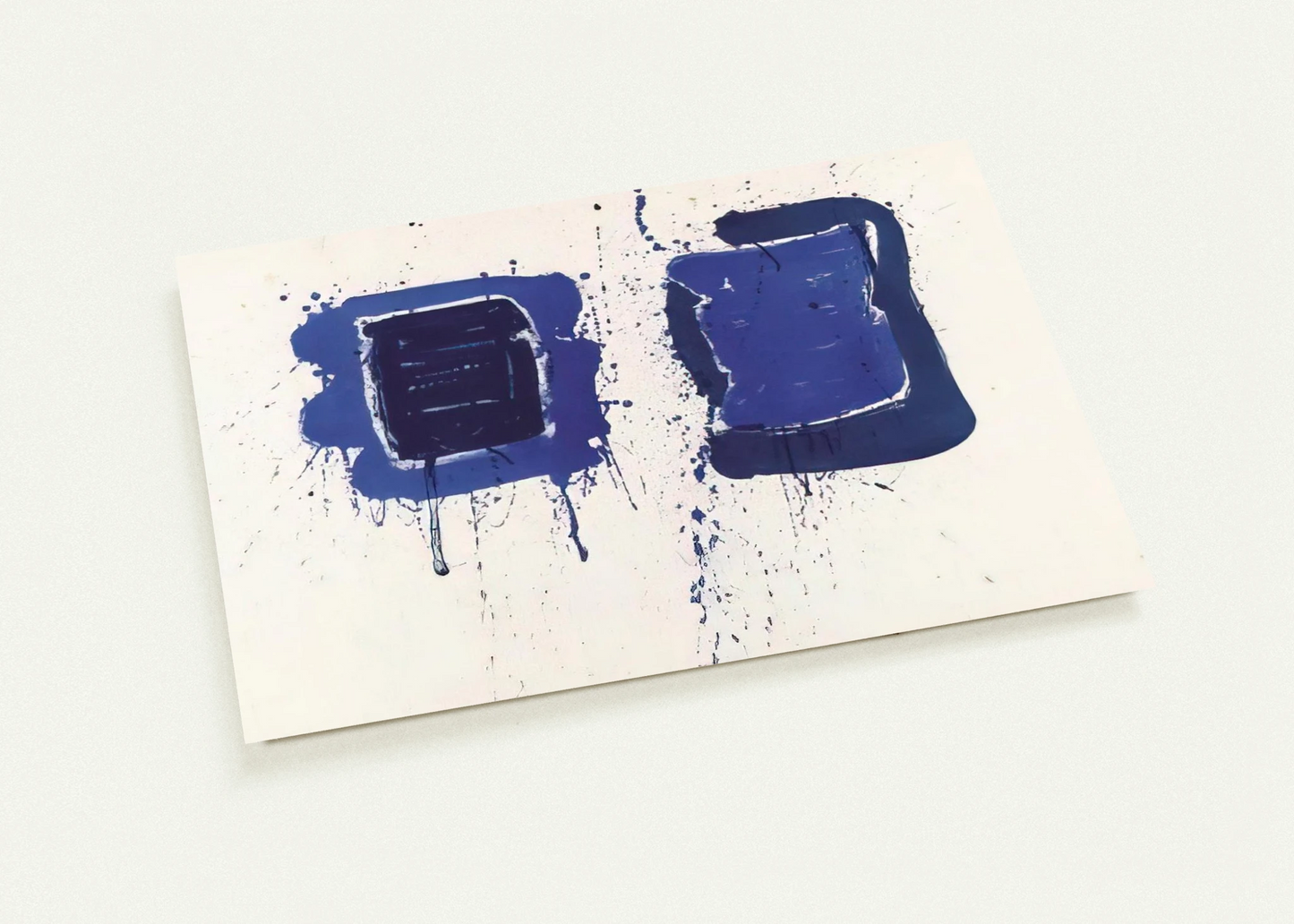Deux Magots By Sam Francis Pack of 10 Post Cards | Sam Francis Post Cards | A6 (10.5 x 14.8 cm) - 4.1 x 5.8 inches