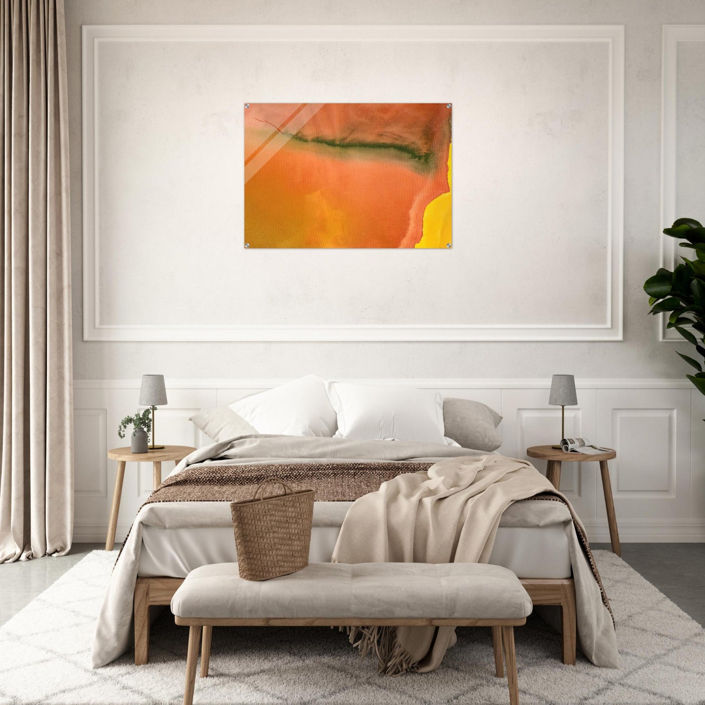 Untitled - 1973 - Helen Frankenthaler Acrylic Print - 70x100 cm / 28x40″ inches | Helen Frankenthaler Wall Art | Helen Frankenthaler Prints