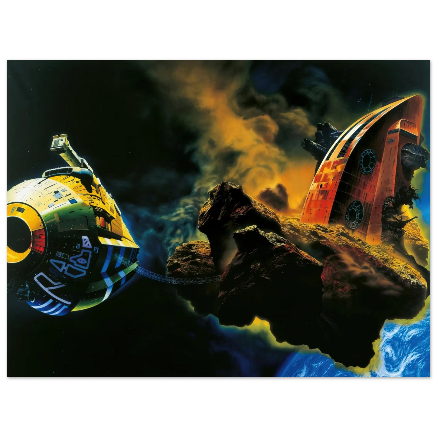 Chris Foss - Chris Foss  75x100 cm / 30x40inches Fine Art Poster