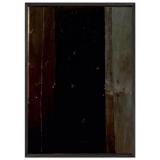 Untitled 3 - 1950 N2 - Edward Corbett 70x100 cm / 28x40 inches Framed Art Print – Black Wooden Frame