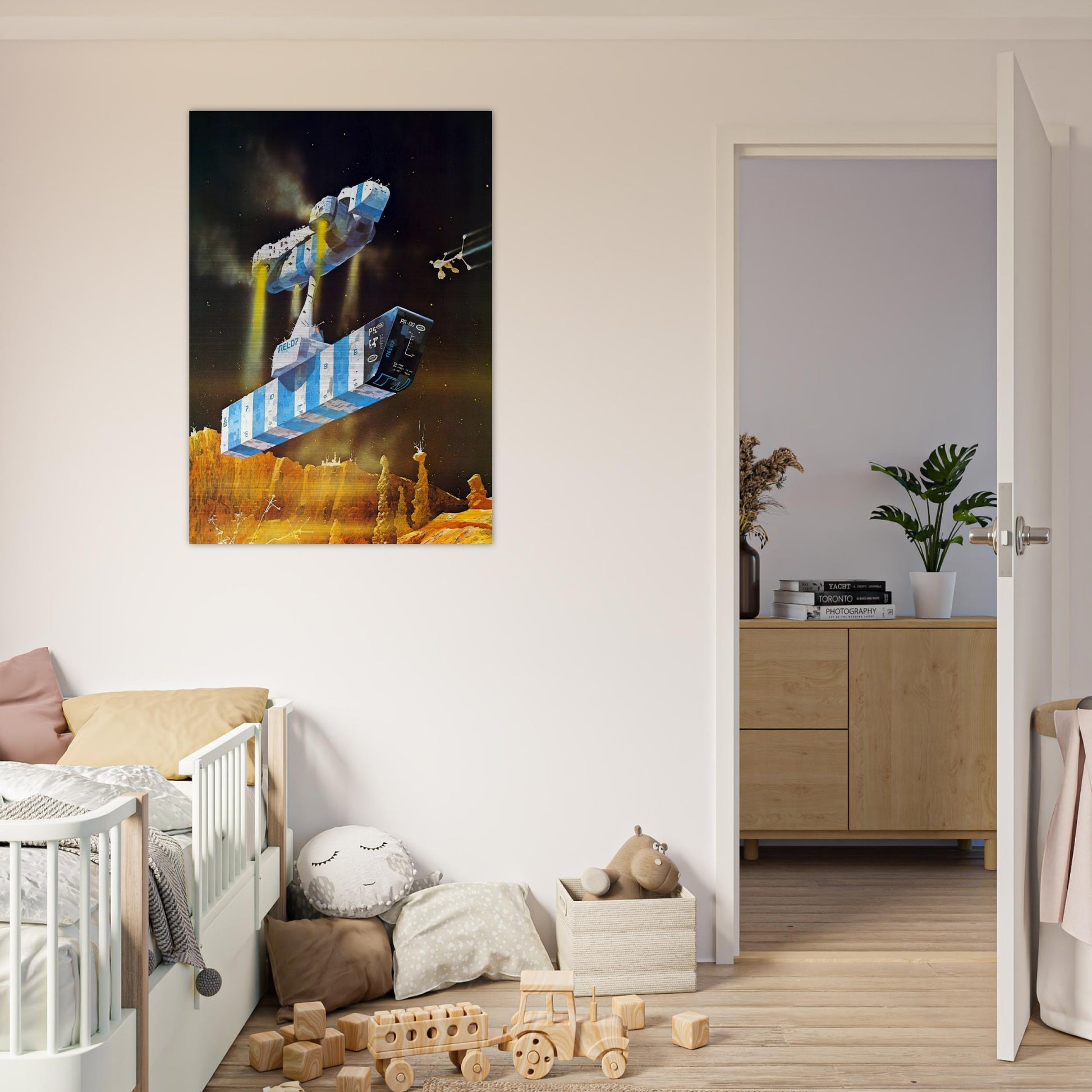 Chris Foss - Chris Foss Brushed Aluminum Print - 70x100 cm / 28x40 inches | Chris Foss Aluminum Print | Chris Foss Prints
