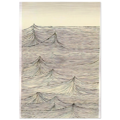 UNTITLED 2 - Louise Bourgeois Brushed Aluminum Print - 70x100 cm / 28x40 inches | Louise Bourgeois Aluminum Print | Louise Bourgeois Prints