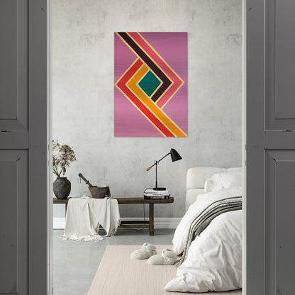 Comet I - Sam Gilliam Brushed Aluminum Print - 70x100 cm / 28x40 inches | Sam Gilliam Aluminum Print | Sam Gilliam Prints