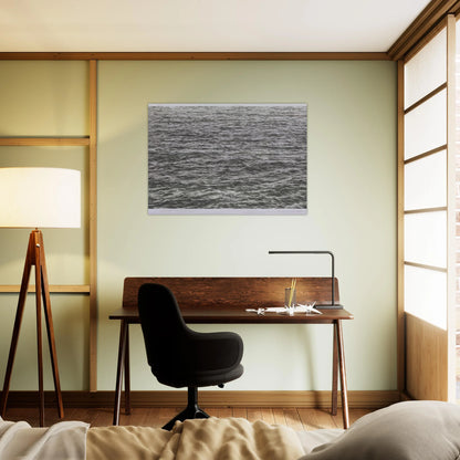 OCEAN 1975 - Vija Celmins Brushed Aluminum Print - 70x100 cm / 28x40 inches | Vija Celmins Aluminum Print | Vija Celmins Prints