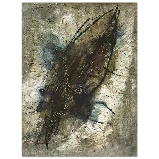 Wols - Aile de Papillon - Tachisme  75x100 cm / 30x40inches Fine Art Poster