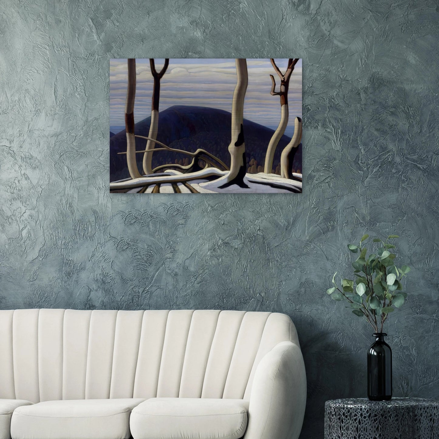 Above Lake Superior - 1922 - Lawren Harris Brushed Aluminum Print - 70x100 cm / 28x40 inches | Lawren Harris Aluminum Print | Lawren Harris Prints
