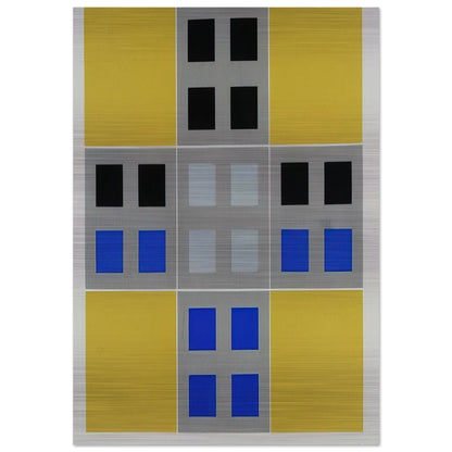 UNTITLED - Jesus Rafael Soto Brushed Aluminum Print - 70x100 cm / 28x40 inches | Jesus Rafael Soto Aluminum Print | Jesus Rafael Soto Prints