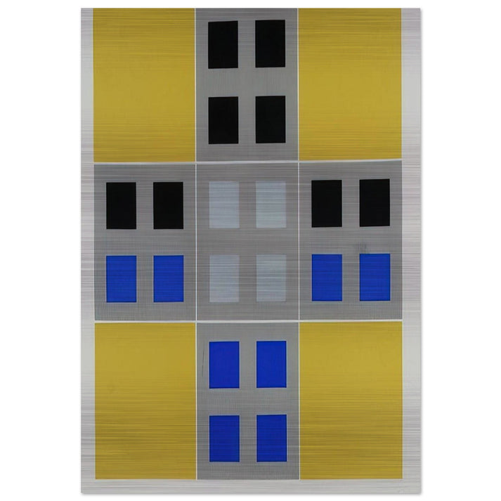 UNTITLED - Jesus Rafael Soto Brushed Aluminum Print - 70x100 cm / 28x40 inches | Jesus Rafael Soto Aluminum Print | Jesus Rafael Soto Prints