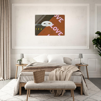 Love, Love, Love Gertrude Stein - 1928 - Charles Demuth Acrylic Print - 70x100 cm / 28x40″ inches