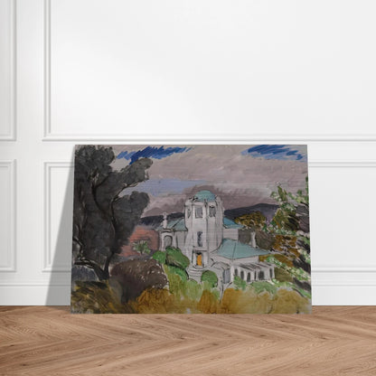 BLUE VILLA 1918 - Henri Matisse Brushed Aluminum Print - 70x100 cm / 28x40 inches | Henri Matisse Aluminum Print | Henri Matisse Prints