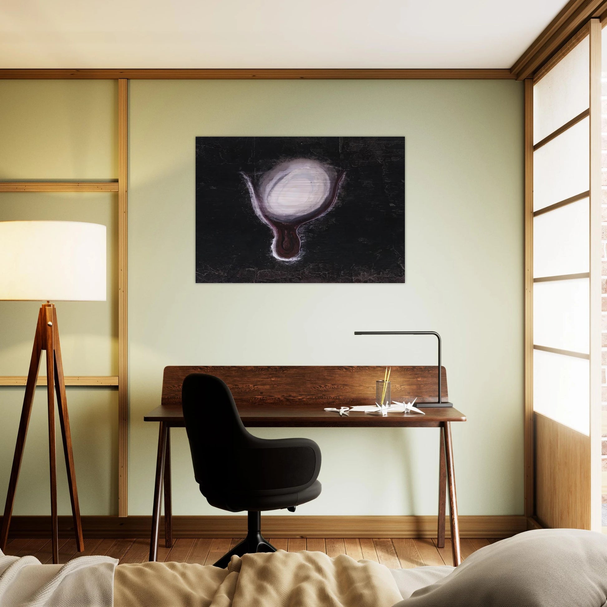 Chalice - 1941 - Morris Graves Brushed Aluminum Print - 70x100 cm / 28x40 inches | Morris Graves Aluminum Print | Morris Graves Prints