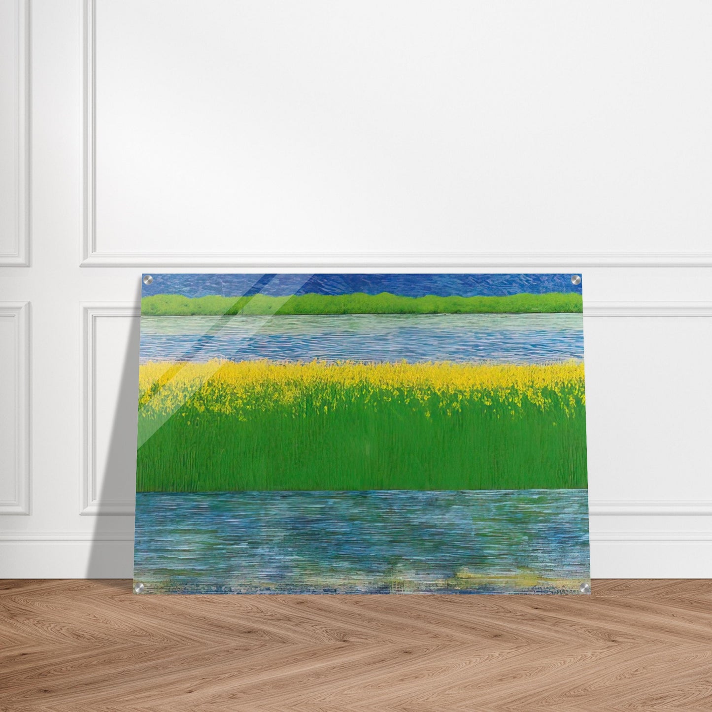 Sea of Grass - 1983 - Jimmy Ernst Acrylic Print - 70x100 cm / 28x40″ inches | Jimmy Ernst Wall Art | Jimmy Ernst Prints