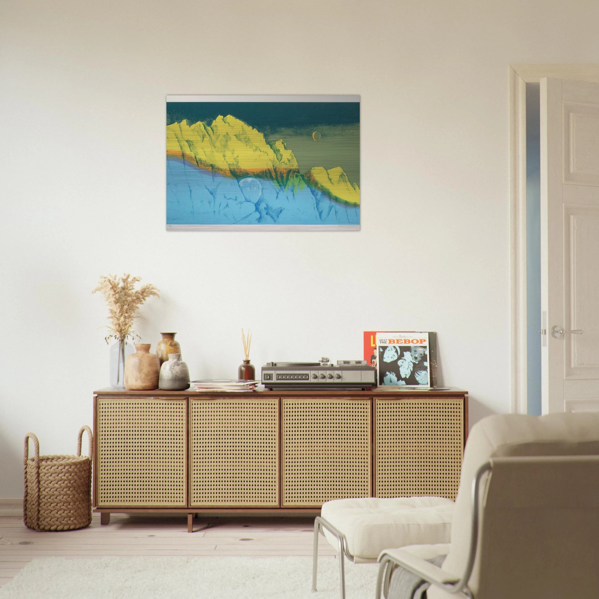 Pilgrimage #4 - 1977 - Clarence Holbrook Carter Brushed Aluminum Print - 70x100 cm / 28x40 inches | Clarence Holbrook Carter Aluminum Print | Clarence Holbrook Carter Prints