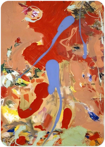 Aquatic Garden By Hans Hofmann Pack of 10 Post Cards | Hans Hofmann Post Cards | A6 (10.5 x 14.8 cm) - 4.1 x 5.8 inches