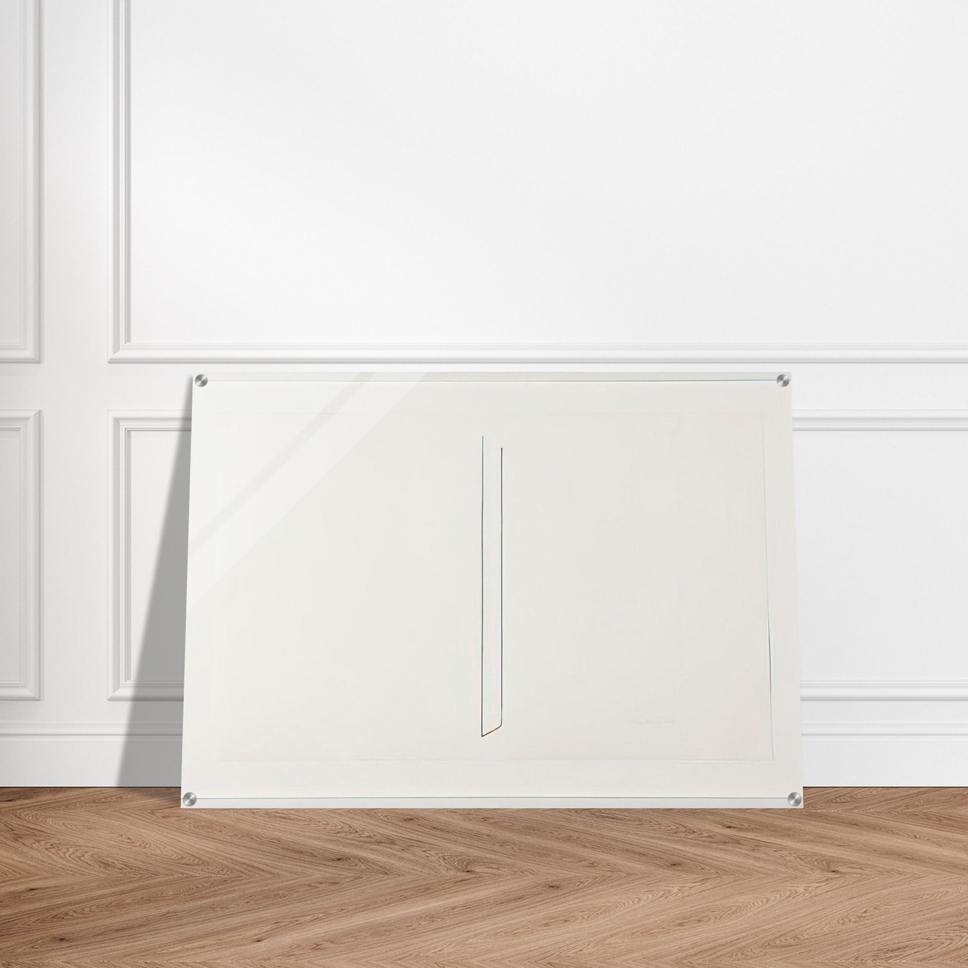 Untitled - 1975 - Fred Sandback Acrylic Print - 70x100 cm / 28x40″ inches