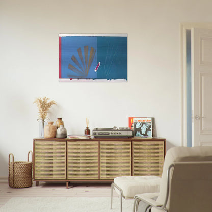 Summer Collage - Sol LeWitt Brushed Aluminum Print - 70x100 cm / 28x40 inches | Sol LeWitt Aluminum Print | Sol LeWitt Prints