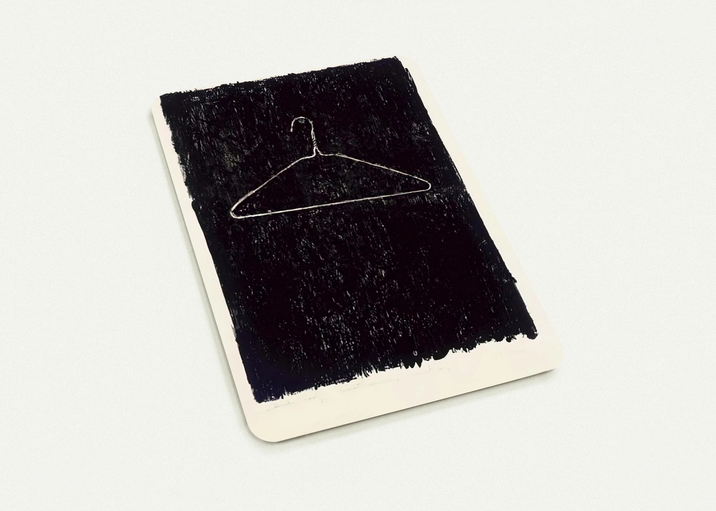 COAT HANGER II By Jasper Johns Pack of 10 Post Cards | Jasper Johns Post Cards | A6 (10.5 x 14.8 cm) - 4.1 x 5.8 inches